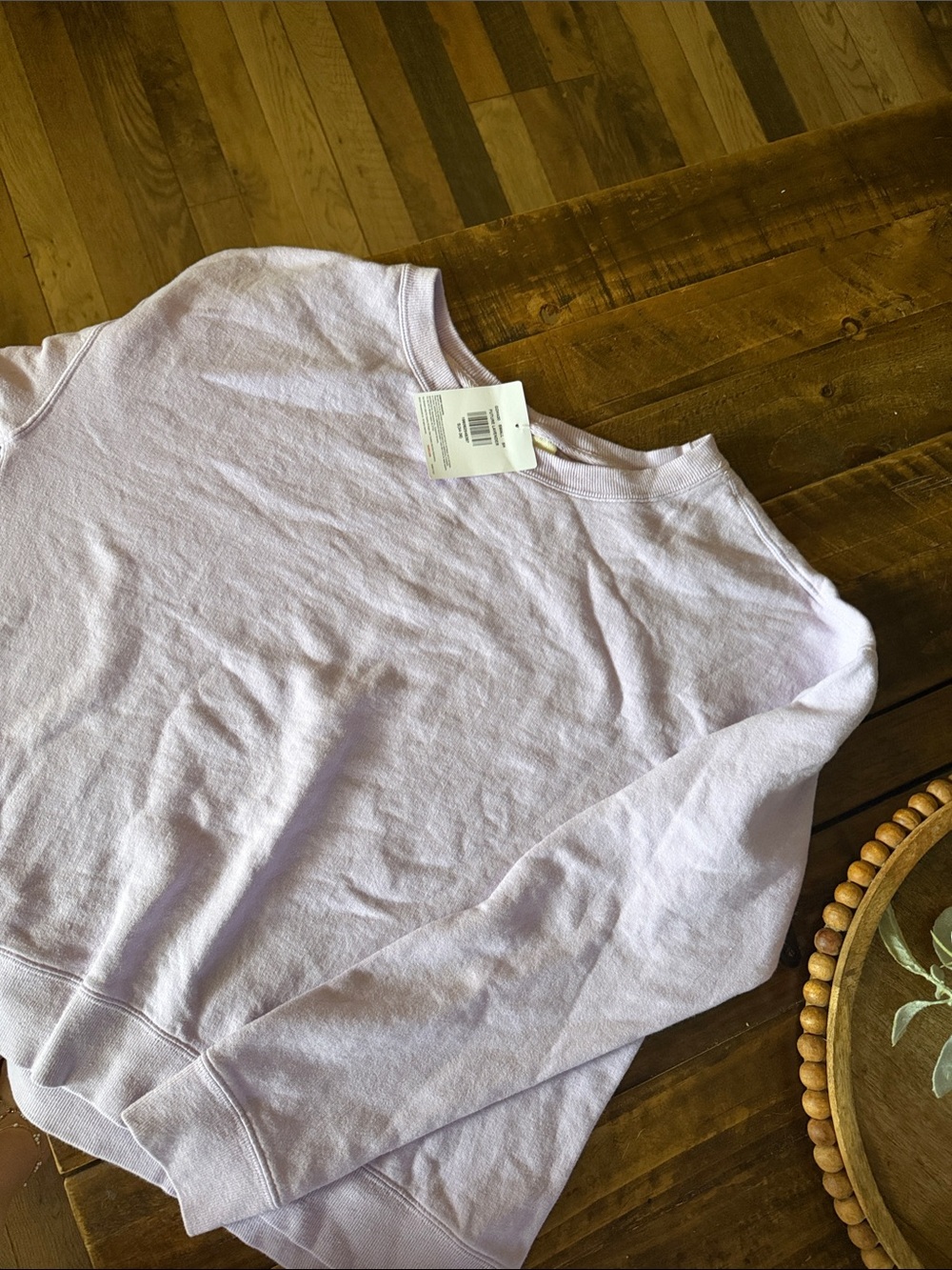 Hanes Light Lavender Crewneck Sweatshirt